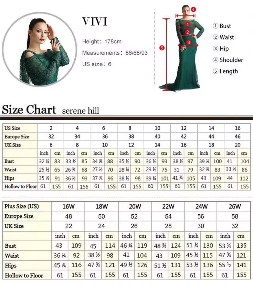 Luxury Silver Crystal Beaded Long Sleeve Evening Dress LA73167