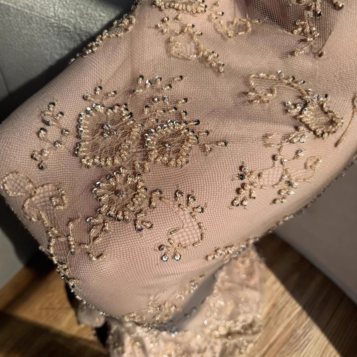 Arabic Lace Simple Style Long Sleeves Modest Mermaid Evening Dress CLA72545