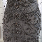 Kosovo Luxury Beaded Evening Dress With Gloves CLA72929