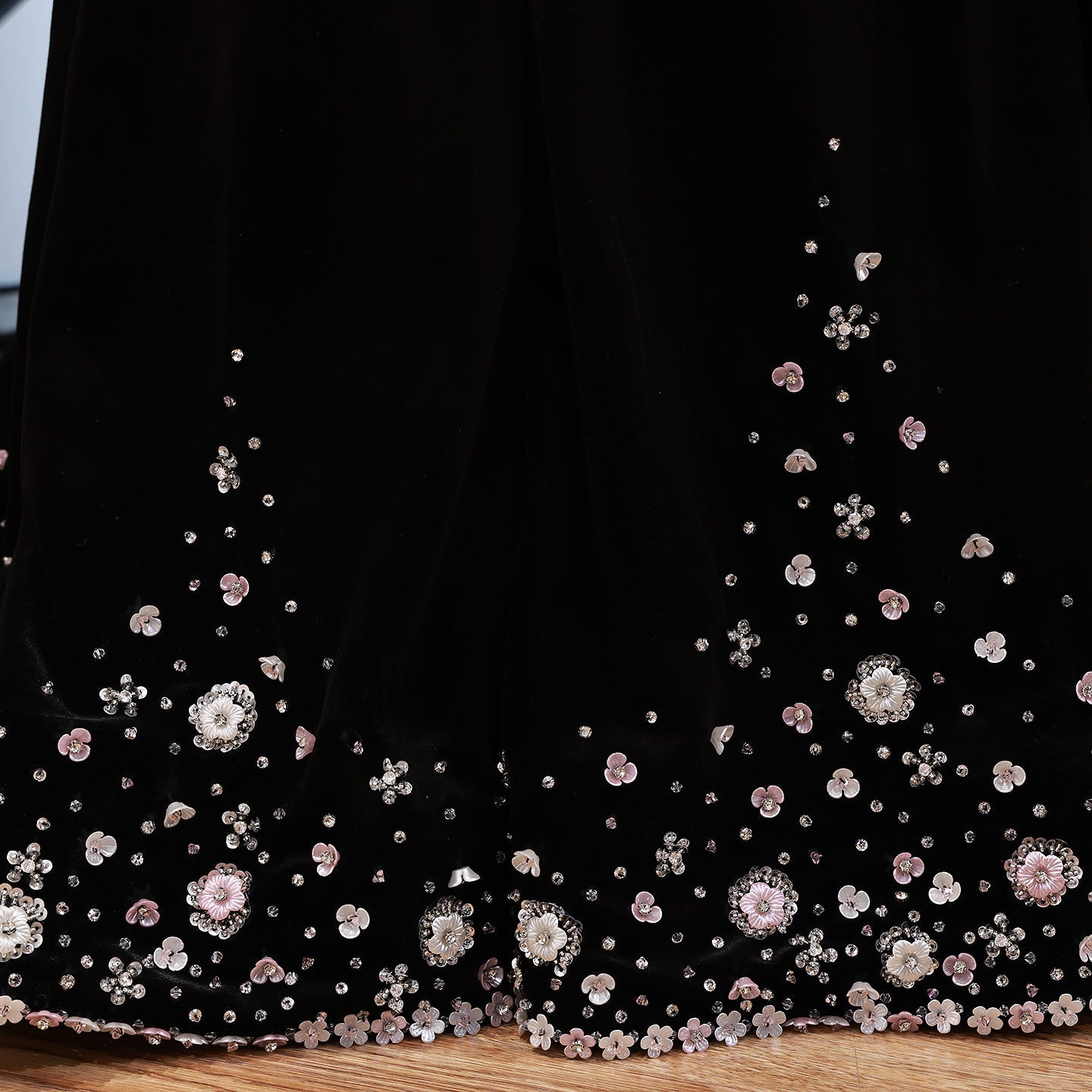 Luxury BCLAck Off Shoulder Mermaid Evening Dress with Bow CLA73581