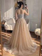 Luxury Nude Sweetheart Baroque Beaded Fitted Mermaid Dress LA73831