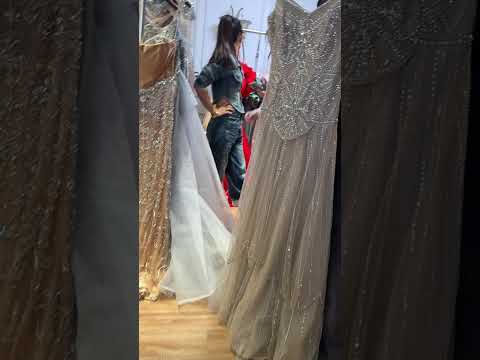 Luxury Nude Spaghetti Strap Beaded A-Line Evening Dress LA73189C